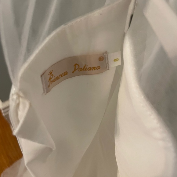 Anthropologie Princess DalianaTulle High Low Dress (ivory) - Picture 3 of 4